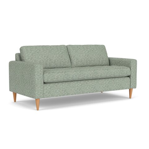 3 Seater Sofa – Lake – Herringbone Weave – Saxon – The Cotswold Company