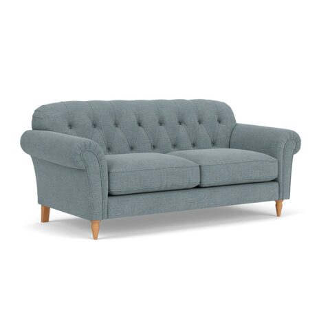3 Seater Sofa – Teal Marl – Rustic Weave – Chapman – The Cotswold Company
