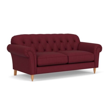 3 Seater Sofa – Rosehip – House Linen Mix – Chapman – The Cotswold Company