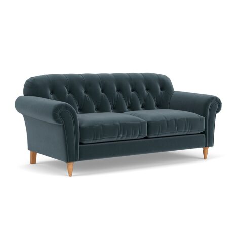 3 Seater Sofa – Night Sky – Matt Velvet – Chapman – The Cotswold Company