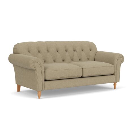 3 Seater Sofa – Green Marl – House Weave – Chapman – The Cotswold Company