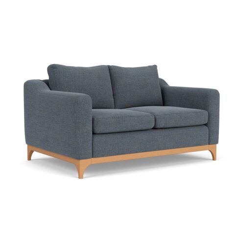2 Seater Sofa – Indigo – Rustic Weave – Watson – The Cotswold Company