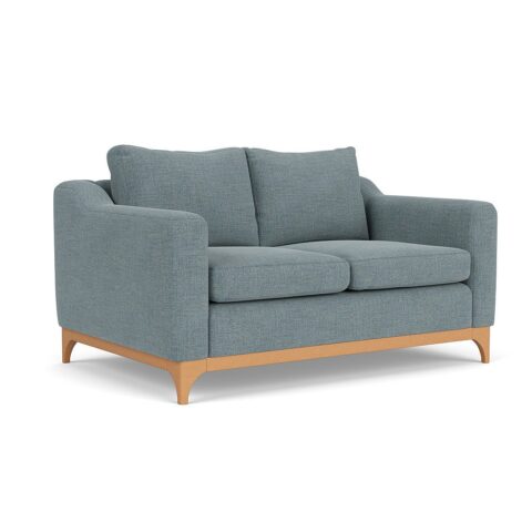 2 Seater Sofa – Teal Marl – Rustic Weave – Watson – The Cotswold Company