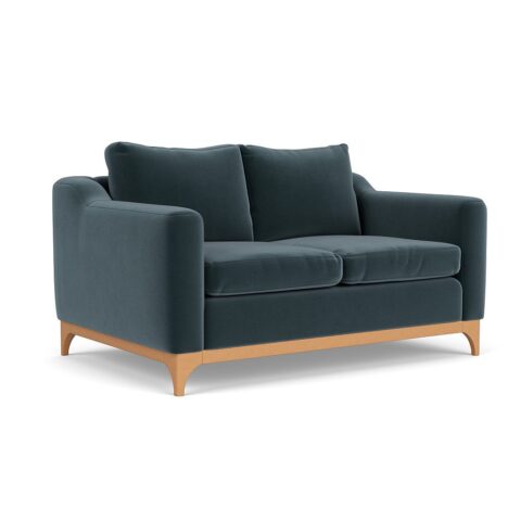 2 Seater Sofa – Night Sky – Matt Velvet – Watson – The Cotswold Company