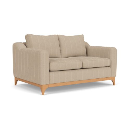2 Seater Sofa – Natural – Compton Stripe – Watson – The Cotswold Company