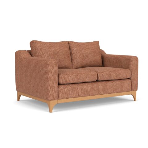 2 Seater Sofa – Brick – Herringbone Weave – Watson – The Cotswold Company