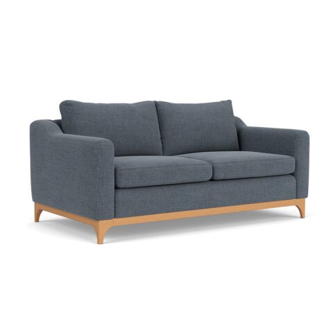 3 Seater Sofa – Indigo – Rustic Weave – Watson – The Cotswold Company