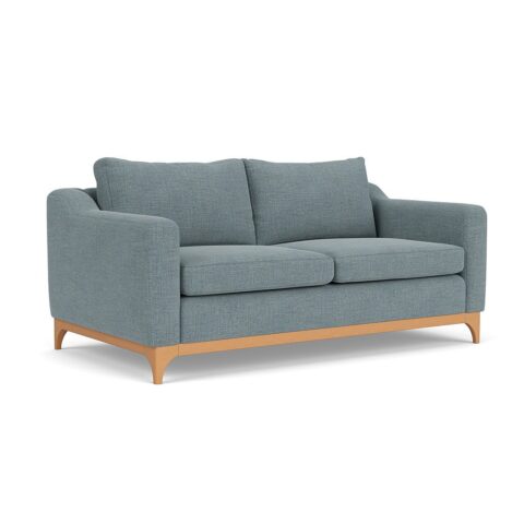 3 Seater Sofa – Teal Marl – Rustic Weave – Watson – The Cotswold Company