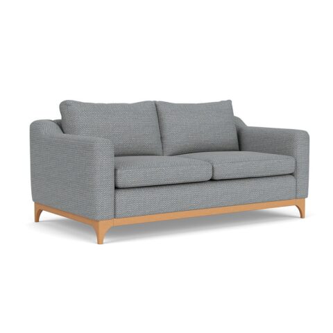 3 Seater Sofa – Navy – Herringbone Weave – Watson – The Cotswold Company