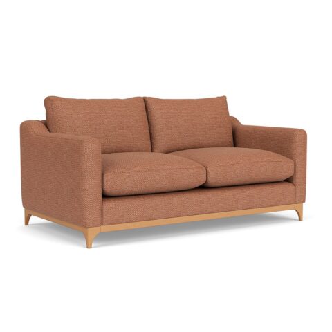 4 Seater Sofa – Brick – Herringbone Weave – Watson – The Cotswold Company