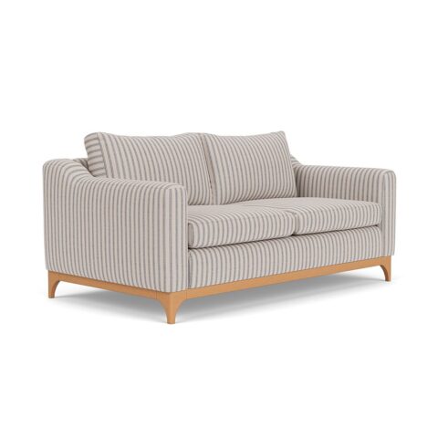 3 Seater Sofa – Indigo – Kingham Stripe – Watson – The Cotswold Company
