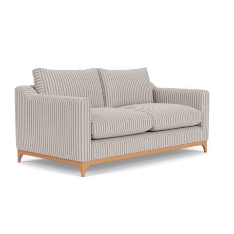 4 Seater Sofa – Indigo – Kingham Stripe – Watson – The Cotswold Company