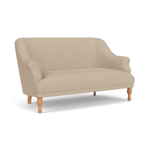 2 Seater Sofa – Natural – Compton Stripe – Everett – The Cotswold Company