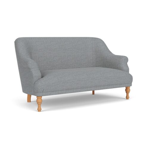 2 Seater Sofa – Navy – Herringbone Weave – Everett – The Cotswold Company