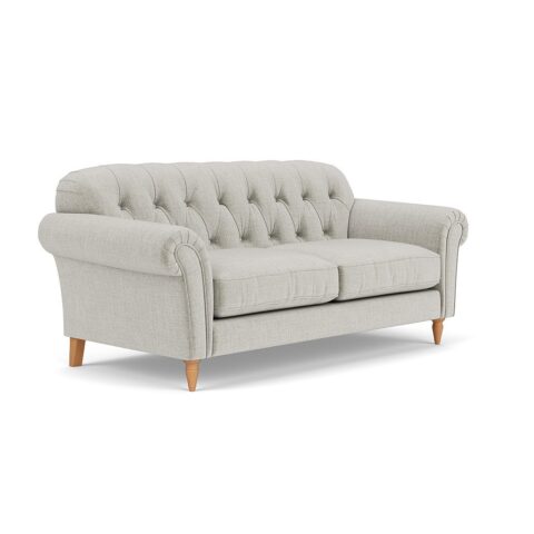 3 Seater Sofa – Grey Mist – Eco Chenille – Chapman – The Cotswold Company