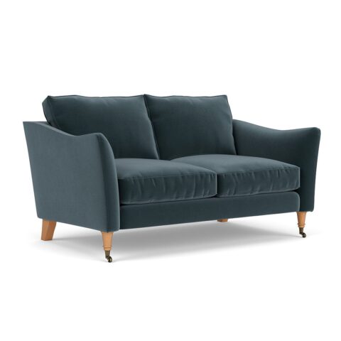 2 Seater Sofa – Night Sky – Matt Velvet – Robinson – The Cotswold Company
