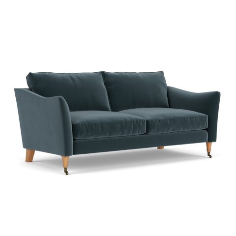 3 Seater Sofa – Night Sky – Matt Velvet – Robinson – The Cotswold Company