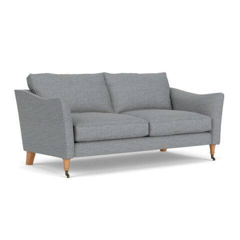 3 Seater Sofa – Navy – Herringbone Weave – Robinson – The Cotswold Company
