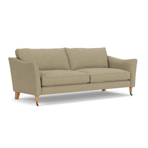 4 Seater Sofa – Green marl – House Weave – Robinson – The Cotswold Company