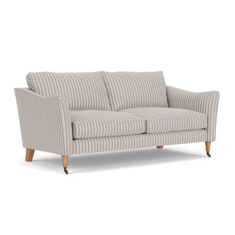 3 Seater Sofa – Indigo – Kingham Stripe – Robinson – The Cotswold Company
