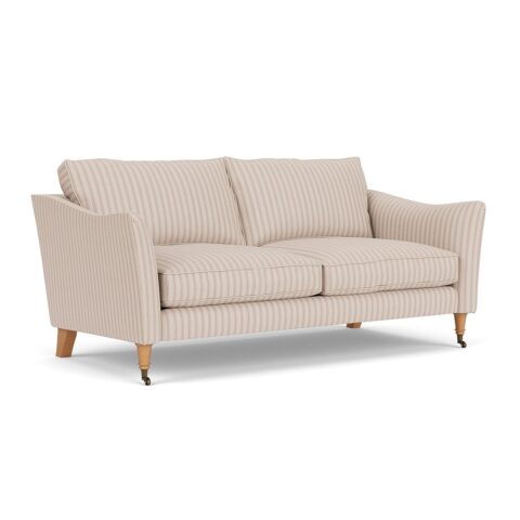 3 Seater Sofa – Flax – Kingham Stripe – Robinson – The Cotswold Company