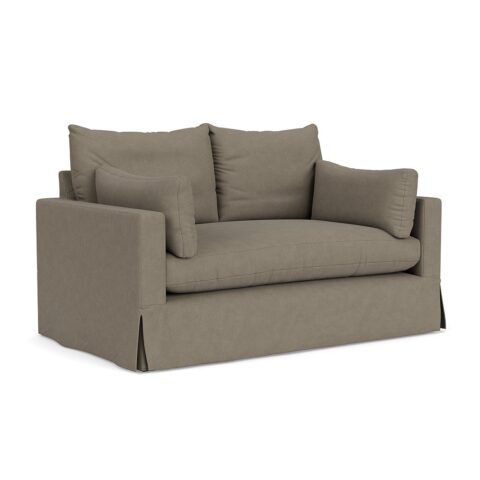 2 Seater Sofa – Mid Grey – House Linen Mix – Ashton – The Cotswold Company