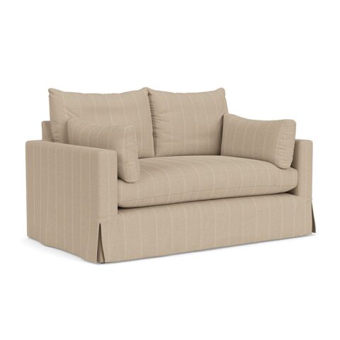 2 Seater Sofa – Natural – Compton Stripe – Ashton – The Cotswold Company