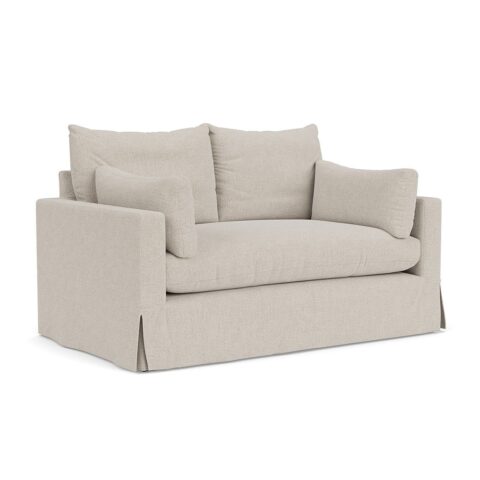 2 Seater Sofa – Natural – Aquaclean Oxford – Ashton – The Cotswold Company