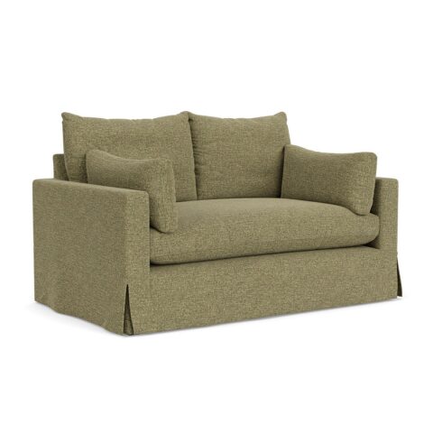 2 Seater Sofa – Sage – Aquaclean Oxford – Ashton – The Cotswold Company