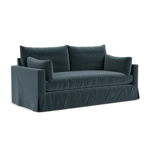 3 Seater Sofa – Night Sky – Matt Velvet – Ashton – The Cotswold Company