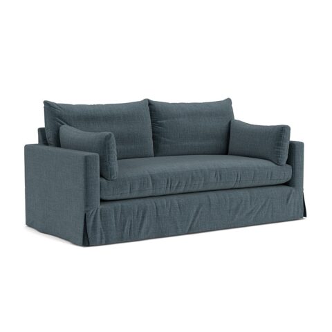 3 Seater Sofa – Teal – Eco Chenille – Ashton – The Cotswold Company
