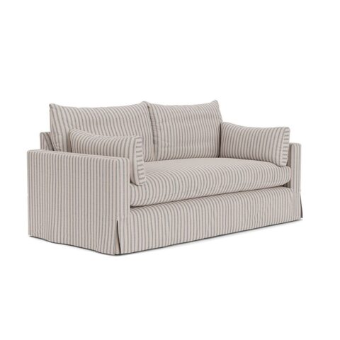 3 Seater Sofa – Indigo – Kingham Stripe – Ashton – The Cotswold Company