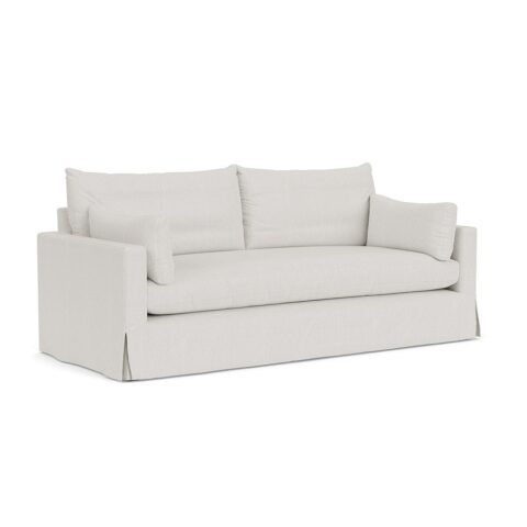 4 Seater Sofa – Grey – Broadway Stripe – Ashton – The Cotswold Company