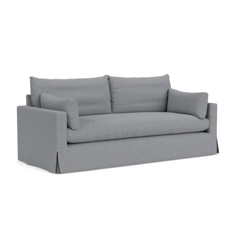 4 Seater Sofa – Blue Marl – House Weave – Ashton – The Cotswold Company
