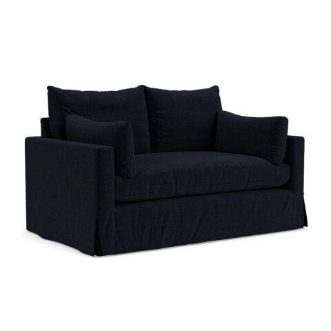 2 Seater Sofa – Ink – Eco Chenille – Ashton – The Cotswold Company