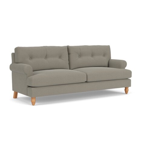 4 Seater Sofa – Flax – Rustic Weave – Talbot – The Cotswold Company