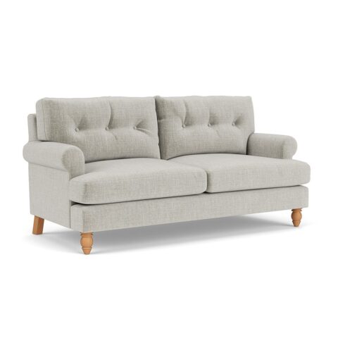 3 Seater Sofa – Grey Mist – Eco Chenille – Talbot – The Cotswold Company