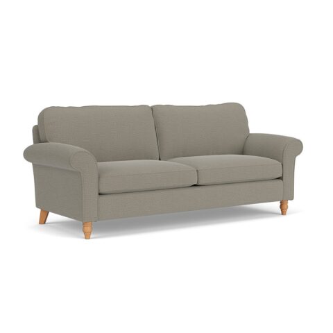 4 Seater Sofa – Flax – Rustic Weave – Hurley – The Cotswold Company
