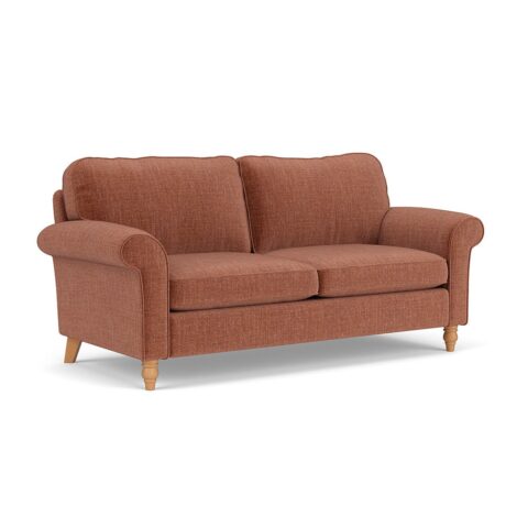 3 Seater Sofa – Cinnamon – Eco Chenille – Hurley – The Cotswold Company