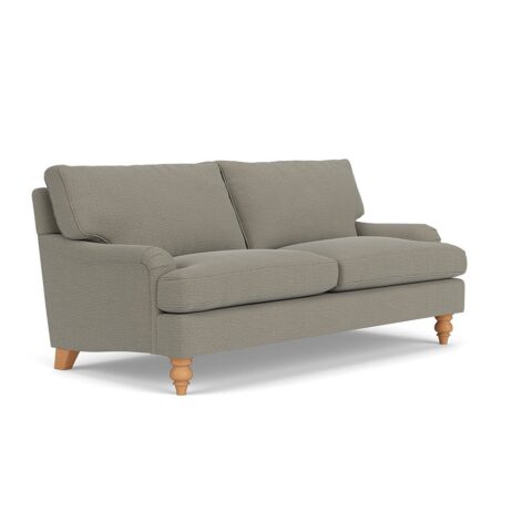 3 Seater Sofa – Flax – Rustic Weave – Morris – The Cotswold Company
