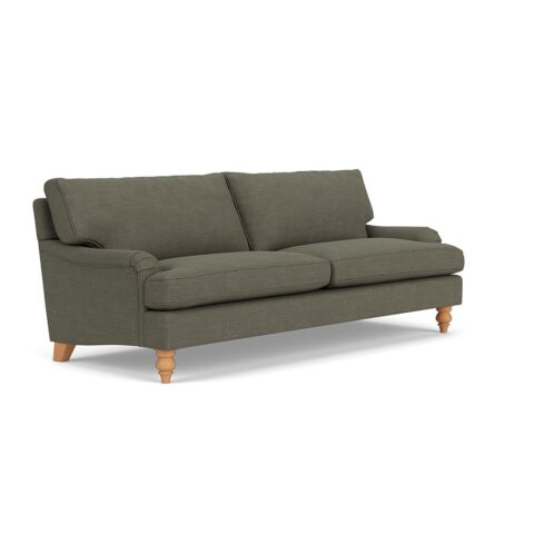 4 Seater Sofa – Deep Forest – Rustic Weave – Morris – The Cotswold Company