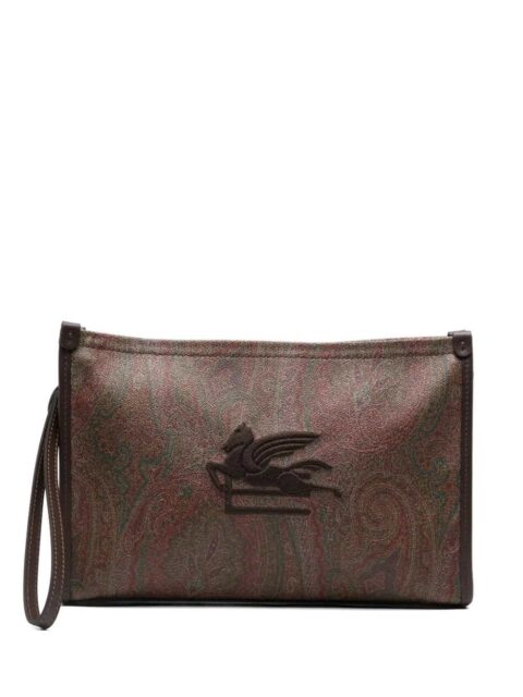 ETRO Pegasus Paisley Clutch