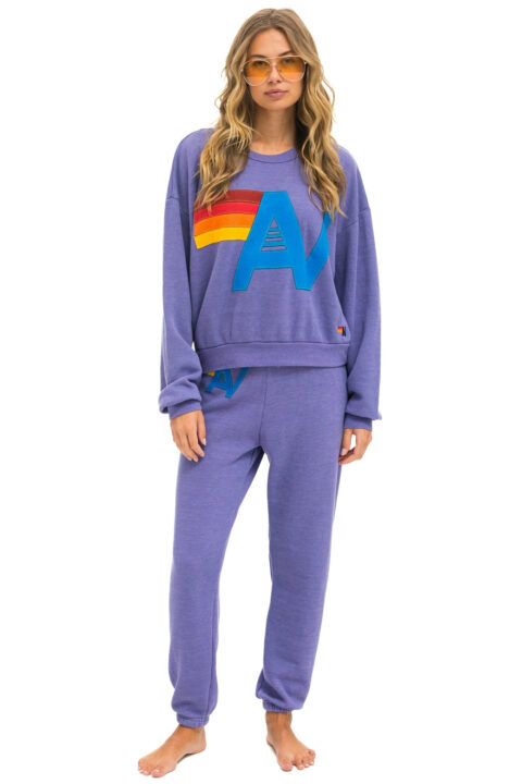 Sweatshirt Logo Stit Swrxstlo Lavender | Color: LAVENDER | Size: M