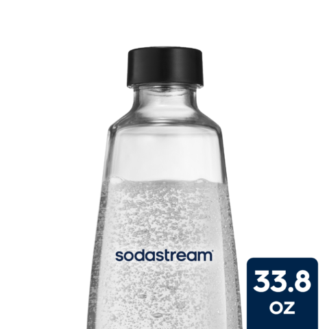 SodaStream Sodastream Glass Sparkling Water Bottle 33.8 oz