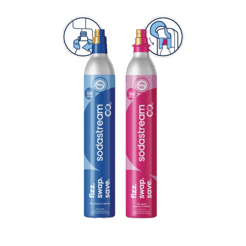 SodaStream Cylinder exchange Screw In CO2 Cylinder
