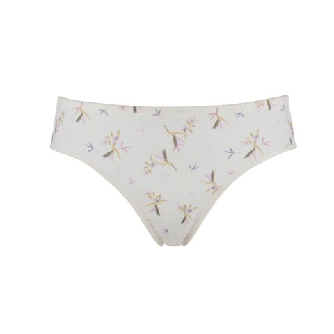 Ditsy Floral – Silk & Organic Cotton Brief | Size: 18