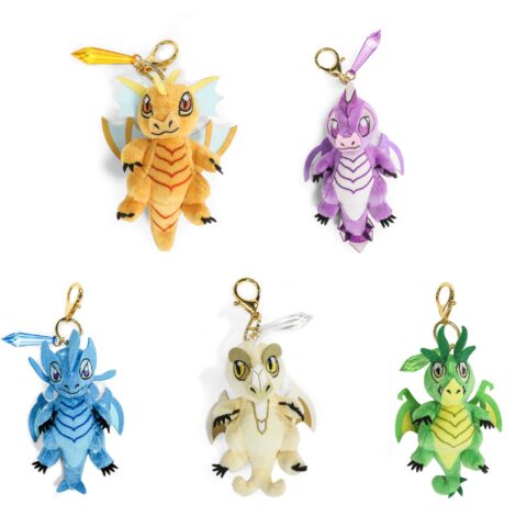 Dungeons & Dragons: 50th Anniversary Wyrmlings 3″ Collectible Plush Charms