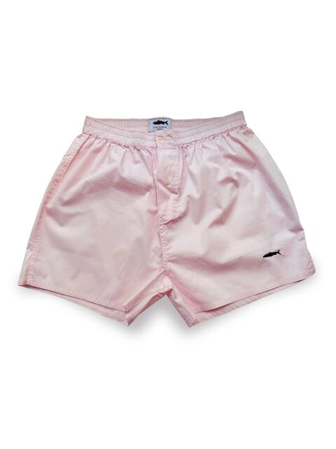 Salmon Pink Cotton Boxer Shorts | Size: S | Colour: Salmon Pink