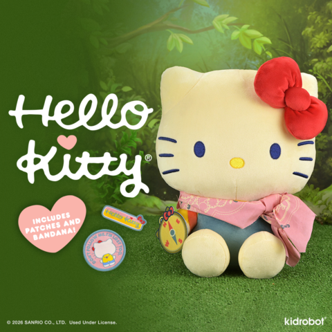 Hello Kitty Camp Adventure Large Plush