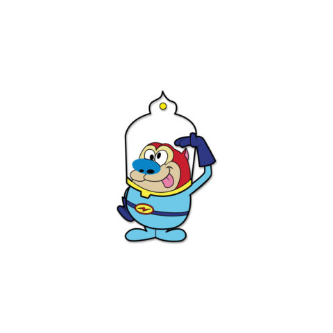 Ren & Stimpy 2″ Enamel Pins by Kidrobot